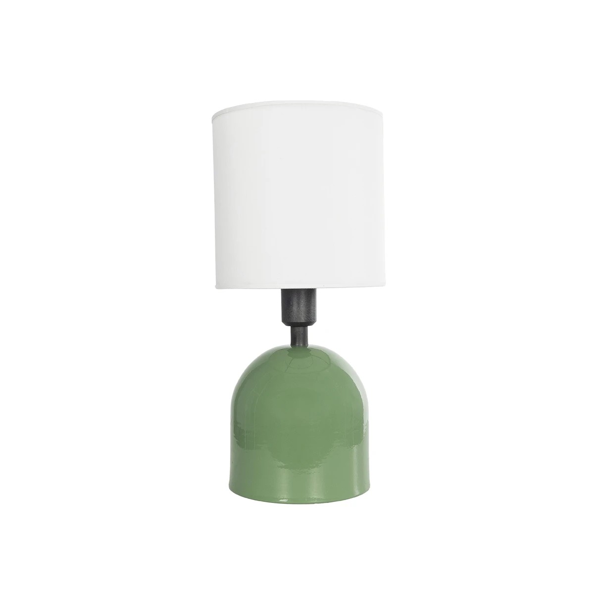 GLOBOSTAR® LOREN 204-0136 Μοντέρνο Επιτραπέζιο Φωτιστικό Πορτατίφ με Ντουί 1 x E14 AC 220-240V IP20 - Πράσινο & Μπεζ - Μ15,5 x Π15,5 x Υ33cm - Image 4