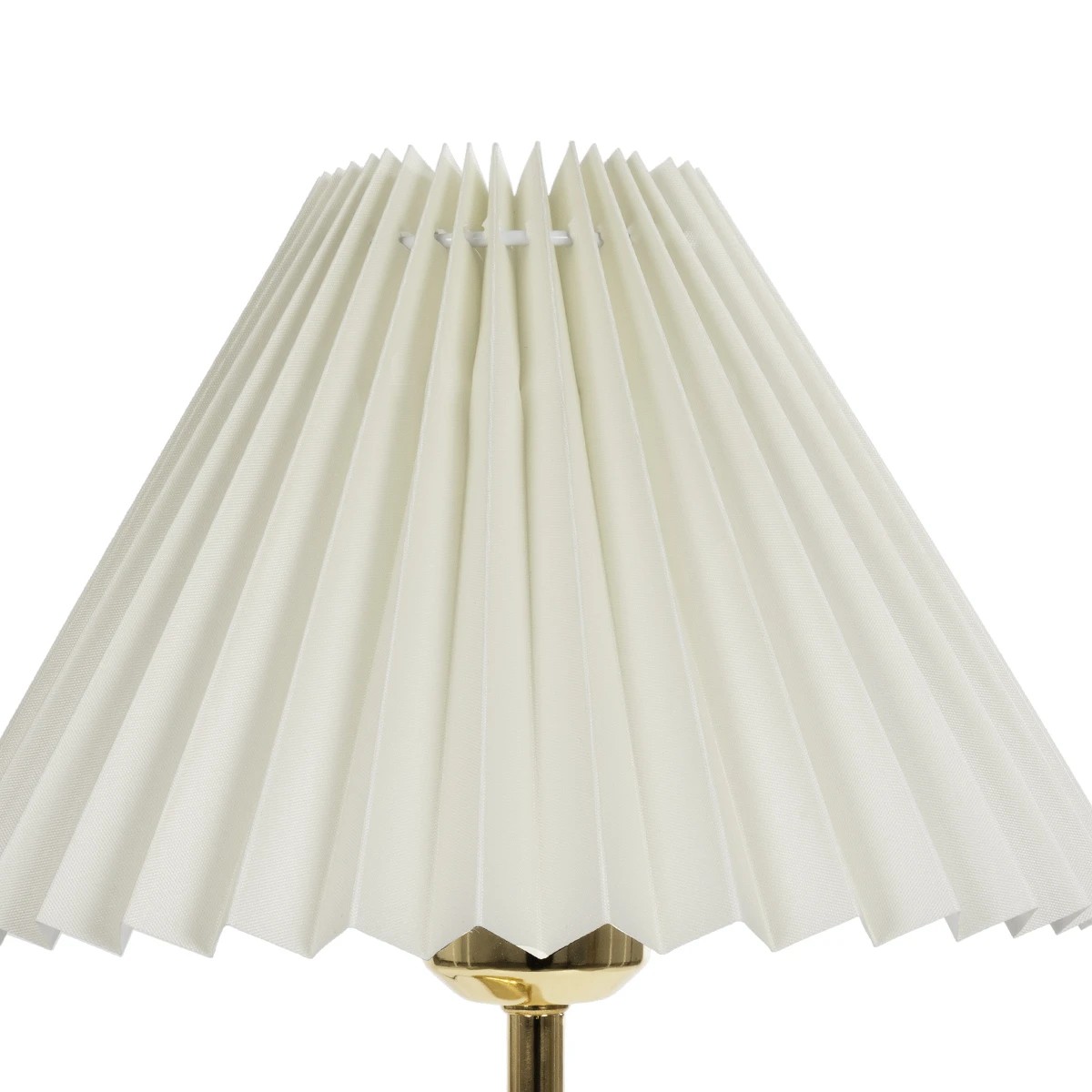 GLOBOSTAR® LIVL 204-0169 Μοντέρνο Επιτραπέζιο Φωτιστικό Πορτατίφ με Ντουί 1 x E27 AC 220-240V IP20 - Χρυσό & Μπεζ - Μ22 x Π22 x Υ34cm - Image 7