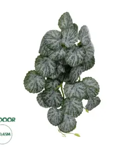 GloboStar® Artificial Garden BEGONIA 20611 Τεχνητό Κρεμαστό Διακοσμητικό Φυτό Βιγόνια Μ30 x Π15 x Y45cm