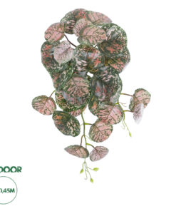 GloboStar® Artificial Garden POLKA HANGING PLANT 20612 Τεχνητό Διακοσμητικό Κρεμαστό Φυτό Πόλκα Υ45cm
