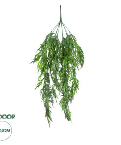 GloboStar® Artificial Garden CARAWAY HANGING BRANCH 20617 Τεχνητό Κρεμαστό Διακοσμητικό Κρεμαστό κλαδί Κυμινο Y80cm Σετ 2 τεμαχίων