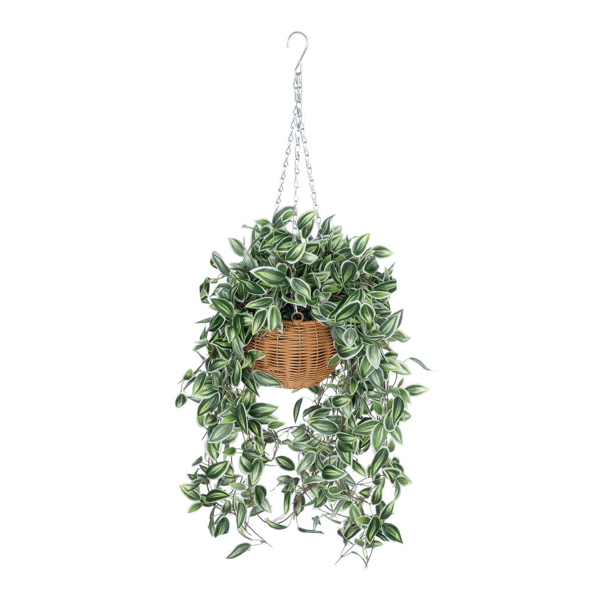 GloboStar® Artificial Garden GOLDEN BELL WILLOW HANGING PLANT 20627 Τεχνητό Κρεμαστό Διακοσμητικό Φυτό Ιτίας Y80cm - Image 2