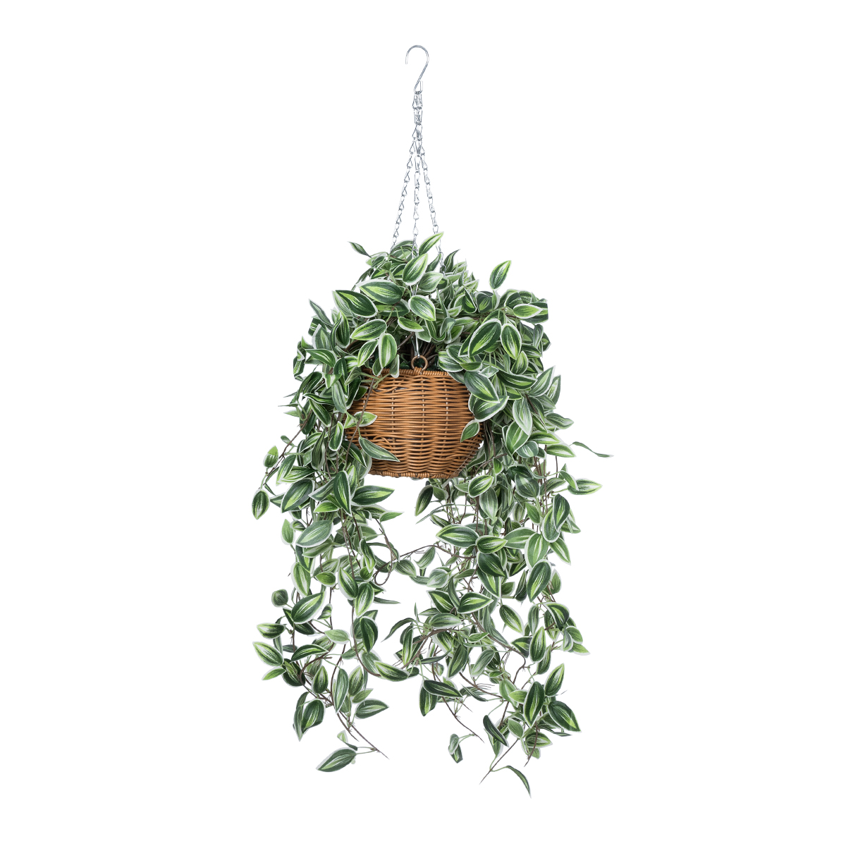 GloboStar® Artificial Garden GOLDEN BELL WILLOW HANGING PLANT 20627 Τεχνητό Κρεμαστό Διακοσμητικό Φυτό Ιτίας Y80cm - Image 3