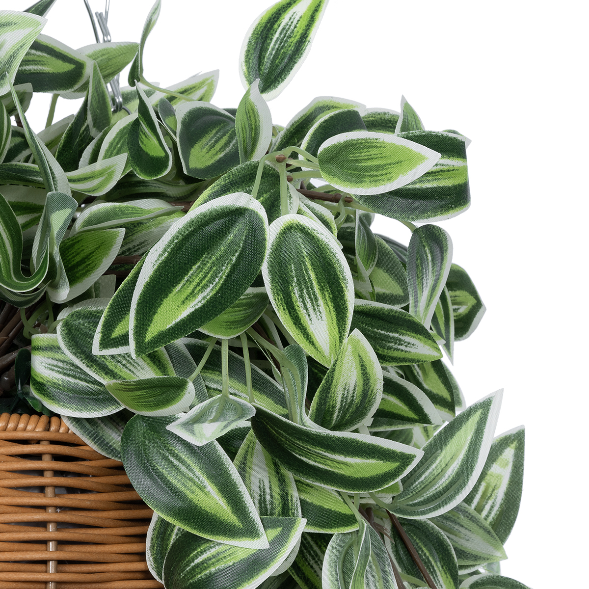 GloboStar® Artificial Garden GOLDEN BELL WILLOW HANGING PLANT 20627 Τεχνητό Κρεμαστό Διακοσμητικό Φυτό Ιτίας Y80cm - Image 5