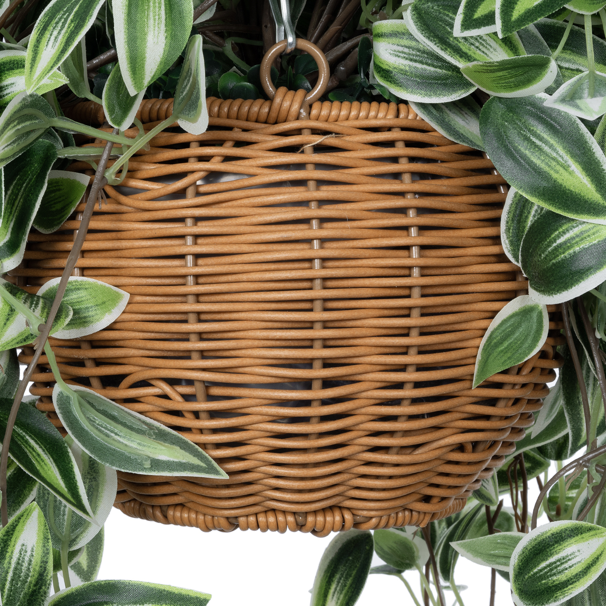 GloboStar® Artificial Garden GOLDEN BELL WILLOW HANGING PLANT 20627 Τεχνητό Κρεμαστό Διακοσμητικό Φυτό Ιτίας Y80cm - Image 6