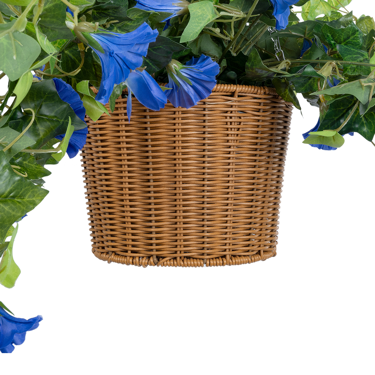 GloboStar® Artificial Garden MORNING GLORY HANGING PLANT 20636 Τεχνητό Κρεμαστό Διακοσμητικό Φυτό Ορτανσίας Y55cm - Image 6