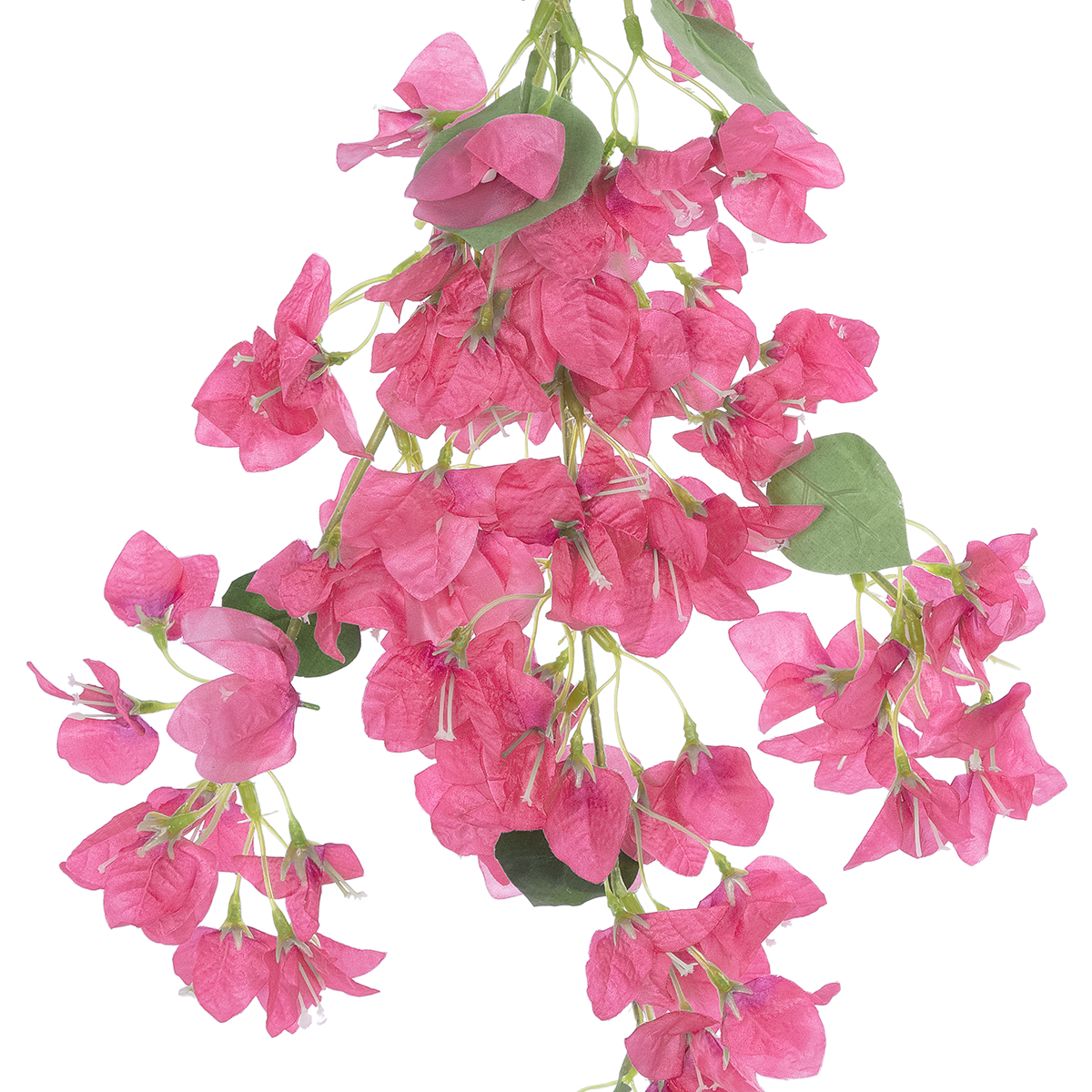 GloboStar® Artificial Garden BOUGAUVILLEA BRANCH 20649 Τεχνητό Διακοσμητικό Κλαδί Μπουκανβίλιας Φουξ Y115cm - Image 3