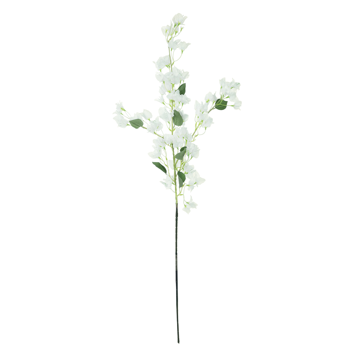 GloboStar® Artificial Garden BOUGAUVILLEA BRANCH 20651 Τεχνητό Διακοσμητικό Κλαδί Μπουκανβίλιας Λευκή Y115cm - Image 2