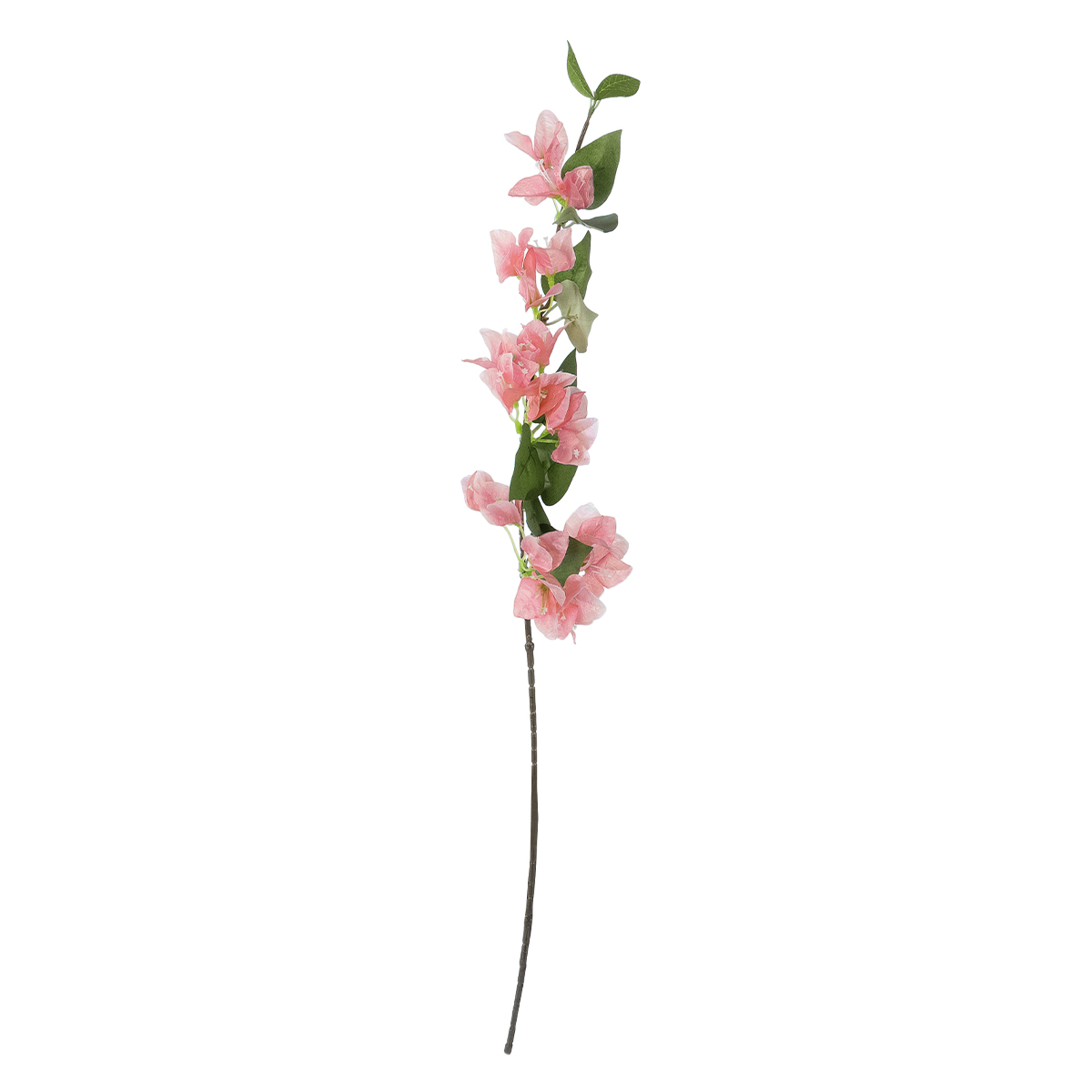 GloboStar® Artificial Garden BOUGAUVILLEA BRANCH 20655 Τεχνητό Διακοσμητικό Κλαδί Μπουκανβίλιας Ροζ - Πορτοκαλί Y80cm - Image 2