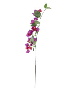 Alternative view of GloboStar® Artificial Garden BOUGAUVILLEA BRANCH 20656 Τεχνητό Διακοσμητικό Κλαδί Μπουκανβίλιας Φουξ Y80cm