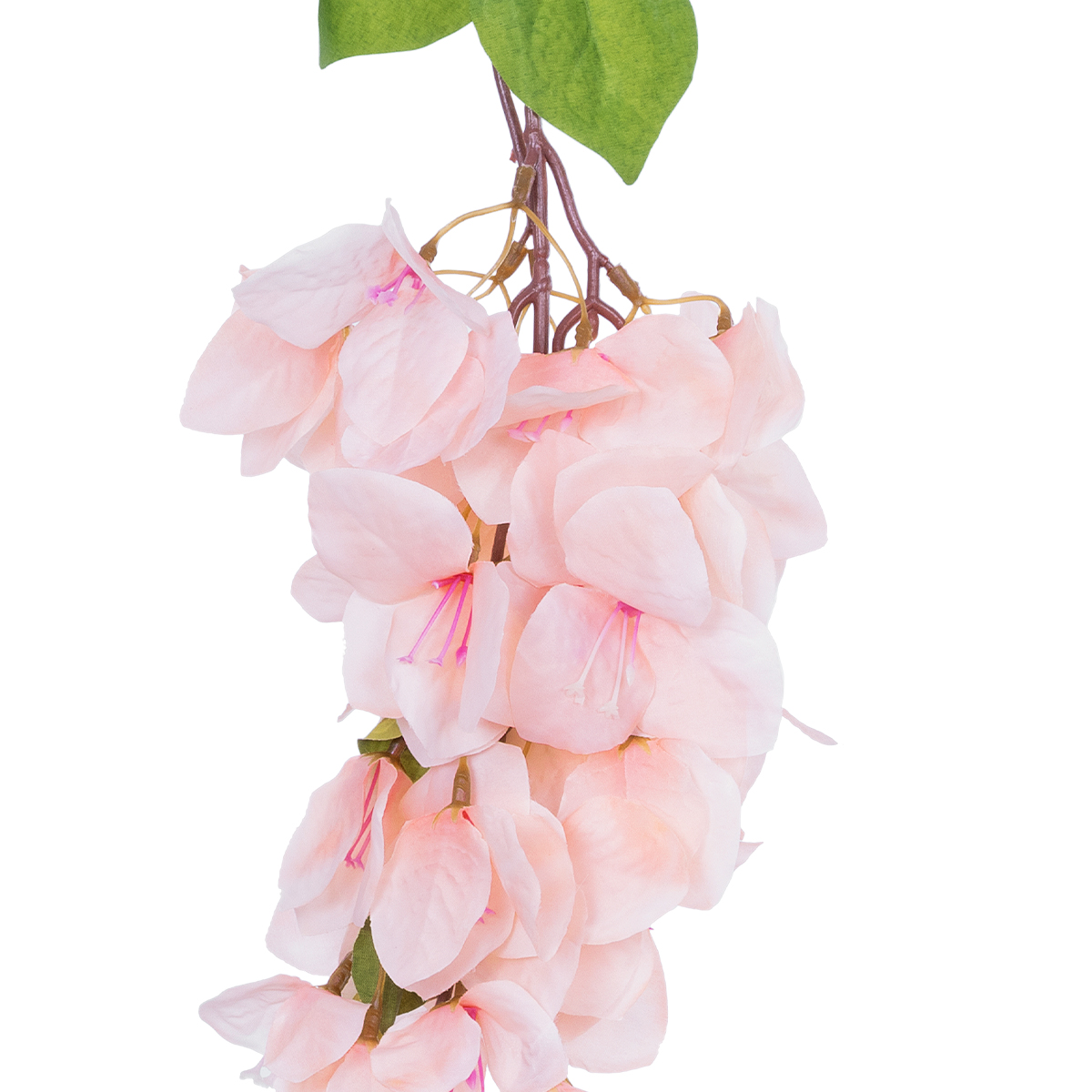 GloboStar® Artificial Garden BOUGAUVILLEA BRANCH 20660 Τεχνητό Διακοσμητικό Κλαδί Μπουκανβίλιας Ροζ - Πορτοκαλί Y80cm - Image 3