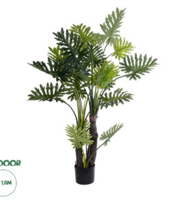 GloboStar® Artificial Garden TARO 20687 Τεχνητό Διακοσμητικό Φυτό Κολοκασία Φ150 x Υ180cm