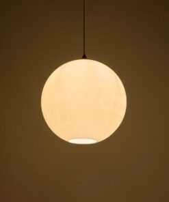 GLOBOSTAR® GABIA 206-0002 Μοντέρνο Κρεμαστό Φωτιστικό Οροφής με Ντουί 1 x E27 AC 220-240V IP20 – Λευκό – Μ40 x Π40 x Υ42cm