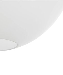 GLOBOSTAR® GABIA 206-0002 Μοντέρνο Κρεμαστό Φωτιστικό Οροφής με Ντουί 1 x E27 AC 220-240V IP20 – Λευκό – Μ40 x Π40 x Υ42cm