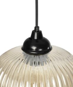 GLOBOSTAR® MELONI 206-0020 Μοντέρνο Κρεμαστό Φωτιστικό Οροφής με Ντουί 1 x E27 AC 220-240V IP20 – Mελί – Μ20 x Π20 x Υ38cm