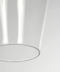 GLOBOSTAR® BALU 206-0041 Μοντέρνο Κρεμαστό Φωτιστικό Οροφής με Ντουί 1 x E27 AC 220-240V IP20 – Διάφανο – Μ15 x Π15 x Υ40cm