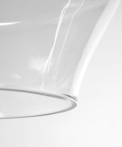 GLOBOSTAR® BALU 206-0042 Μοντέρνο Κρεμαστό Φωτιστικό Οροφής με Ντουί 1 x E27 AC 220-240V IP20 – Διάφανο – Μ20 x Π20 x Υ31cm