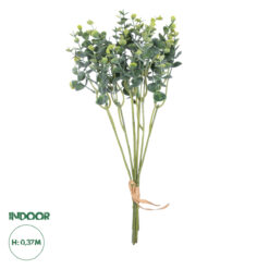 GloboStar® Artificial Garden EUCALYPTYS BRANCH 20775 Τεχνητό Διακοσμητικό Κλαδί Ευκαλύπτου Y37cm
