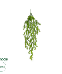 GloboStar® Artificial Garden HANGING CYPRESS 20823 Τεχνητό Διακοσμητικό Κρεμαστό Φυτό Κυπαρίσσι Μ25 x Π15 x Υ80cm