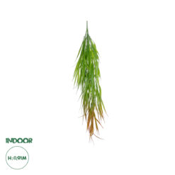 GloboStar® Artificial Garden HANGING CORN GRASS 20826 Τεχνητό Διακοσμητικό Κρεμαστό κλαδί Καλαμπόκι Μ23 x Π10 x Υ91cm