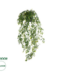 GloboStar® Artificial Garden HANGING NANDINA 20868 - Τεχνητό Κρεμαστό Διακοσμητικό Φυτό Ναντίνα Φ20 x Y60cm