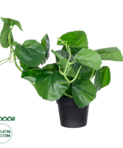 GloboStar® Artificial Garden BELL PLANT 20957 Διακοσμητικό Φυτό Σεφλέρα Φ47 x Υ22cm