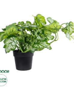 GloboStar® Artificial Garden BEGONIA PLANT 20958 Διακοσμητικό Φυτό Βιγόνια Φ47 x Υ22cm