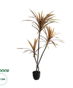 GloboStar® Artificial Garden DRAGON BLOOD TREE 20969 - Τεχνητό Διακοσμητικό Φυτό Δράκαινα Φ100 x Υ140cm