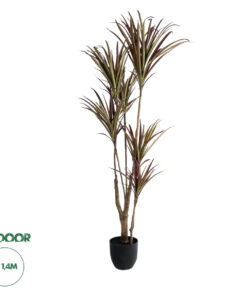 GloboStar® Artificial Garden DRAGON BLOOD TREE 20970 - Τεχνητό Διακοσμητικό Φυτό Δράκαινα Φ60 x Υ140cm