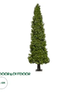 GloboStar® Artificial Garden CYPRESS TREE 21061 Τεχνητό Διακοσμητικό Δέντρο Κυπαρίσσι Μ145 x Π145 x Υ400cm