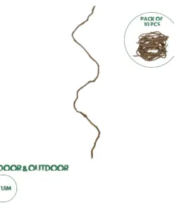 GloboStar® Artificial Garden DRY VINE 21067 Τεχνητό Διακοσμητικό Κλαδί Ξηρό Αμπέλι Μ8 x Π8 x Υ180cm - Σετ 10 τμχ