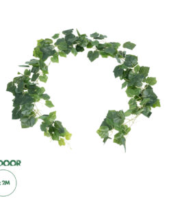 GloboStar® Artificial Garden BALTIC IVY GARLAND 21147 Τεχνητή Διακοσμητική Γυρλάντα Βαλτικής Φ20 x Υ200cm Σετ 2 τεμαχίων