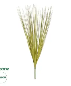 GloboStar® Artificial Garden GREEN GRASS BOUQUET 21164 Τεχνητό Διακοσμητικό Μπουκέτο Grass Πράσινο Y90cm