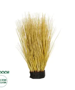 GloboStar® Artificial Garden GRASS BUSH 21169 Τεχνητό Διακοσμητικό Φυτό Θάμνος Γρασίδι Μ30 x Π20 x Υ65cm