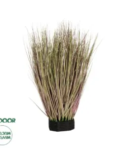 GloboStar® Artificial Garden GRASS BUSH 21170 Τεχνητό Διακοσμητικό Φυτό Θάμνος Γρασίδι Μ30 x Π20 x Υ65cm