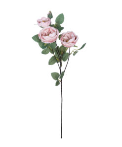 Alternative view of GloboStar® Artificial Garden PINK CLIMBING ROSE BRANCH 21184 Τεχνητό Διακοσμητικό Κλαδί Τριαντάφυλλο Ροζ Y70cm