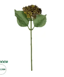 GloboStar® Artificial Garden BROWN SEDUM BRANCH 21341 Τεχνητό Διακοσμητικό Κλαδί Καφε Σέδο Y38cm