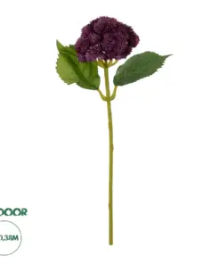 GloboStar® Artificial Garden HOT PINK SEDUM BRANCH 21344 Τεχνητό Διακοσμητικό Κλαδί Ροζ Σέδο Y38cm