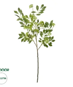 GloboStar® Artificial Garden GREEN EIGHT TREASURE FRUIT BRANCH 21373 Τεχνητό Διακοσμητικό Κλαδί Eight Tresure Πράσινο Y87cm