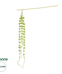 GloboStar® Artificial Garden GREEN AMARANTHUS FRUIT BRANCH 21453Τεχνητό Διακοσμητικό Κλαδί Πράσινος Αμάρανθος Y60cm