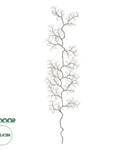GloboStar® Artificial Garden SMALL CORAL 21463 Τεχνητό Διακοσμητικό Κλαδί Καφέ Μ40 x Π7 x Υ142cm