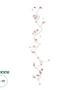 GloboStar® Artificial Garden MANGOLIA FLOWER VINE 21473 Τεχνητό Διακοσμητικό Κλαδί Μανόλιας Y300cm
