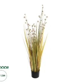 GloboStar® Artificial Garden CRASPEDIA GRASS 21479 Τεχνητό Διακοσμητικό Φυτό Κρασπέδια Υ120cm