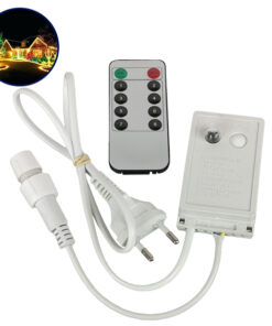 Ασύρματος Controller Αδιάβροχος IP44 AC/DC 230 Volt για έως 100 μέτρα Φωτοσωλήνα LED GloboStar 22515