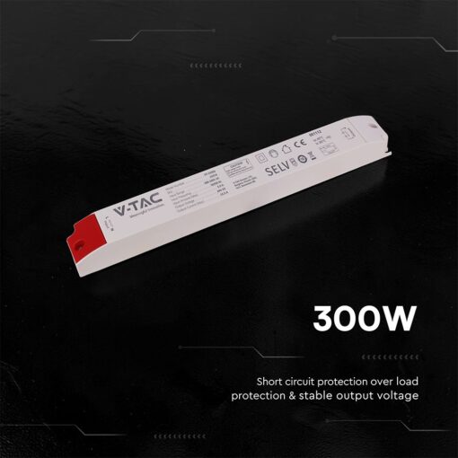 Power Supply – 300W 24V 12.5A IP44 V-TAC 24253VT