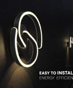 V‑TAC 24290 22W LED Διακοσμητικό Φωτιστικό Τοίχου – 300×110mm – 4000K – Μαύρο