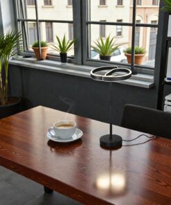 LED Πορτατίφ Light 25W 4000K Μαύρο Ματ 300×470mm – V‑TAC 24291VT