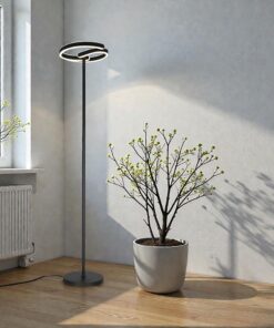 24292 V-TAC LED Φωτιστικό Δαπέδου 25W 3250 lm 4000K Μαύρο Ματ – 300×1420 mm