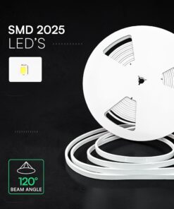 V‑TAC 24330VT LED Neon Ταινία 9W 755lm 4000K IP65 24V – (10m Ρολό)