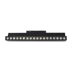Ρυθμιζόμενο Μαγνητικό Σπότ Ράγας LED 15W 48V 4000K Μαύρο V-TAC 24398